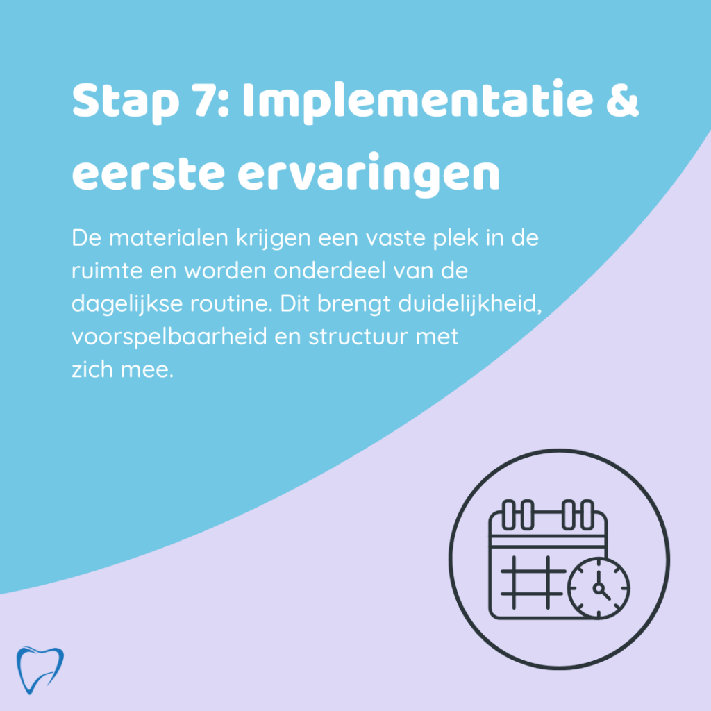 Stap 7 Implementatie & eerste ervaringen